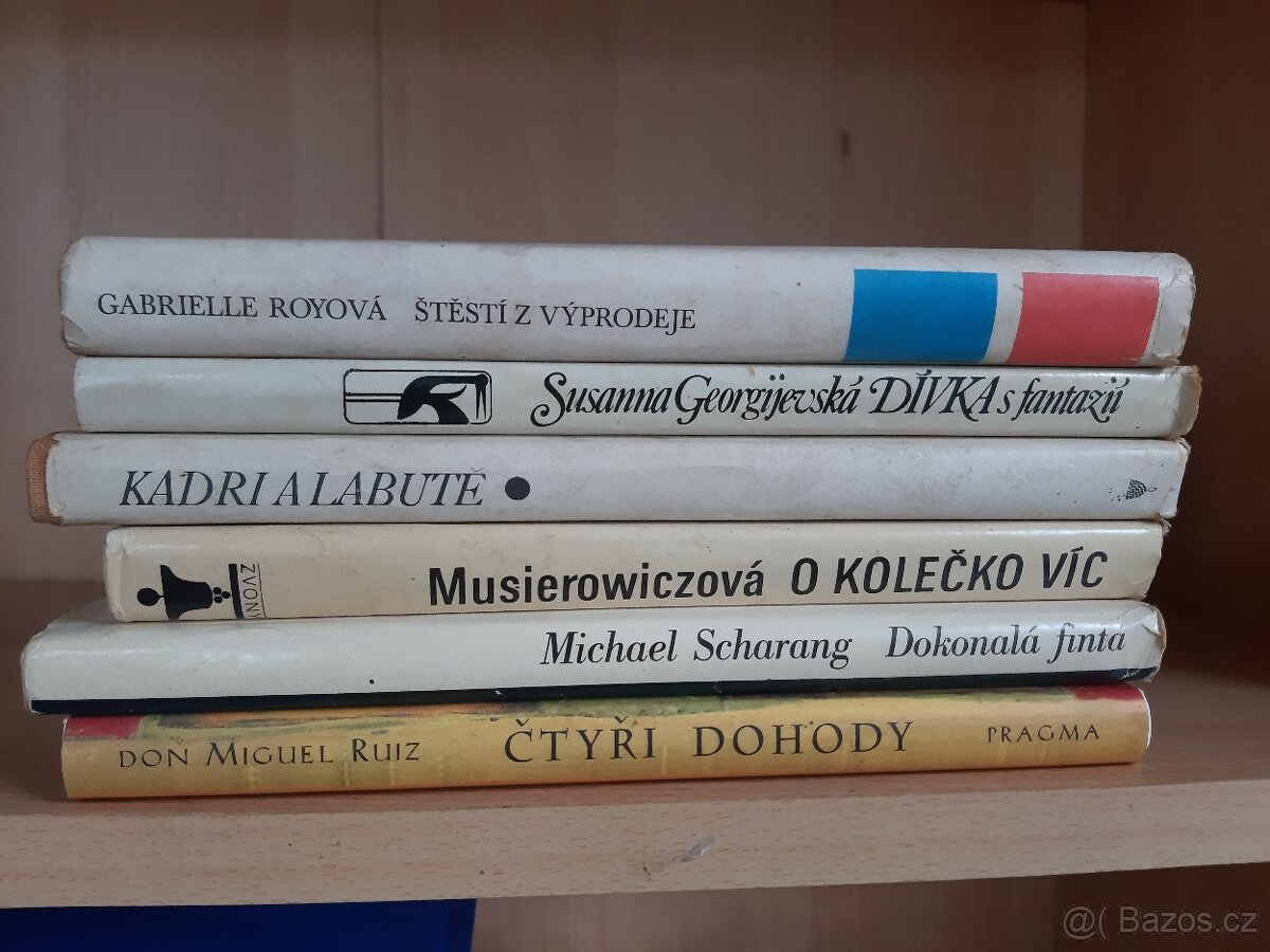 Prodám knihy beletrie