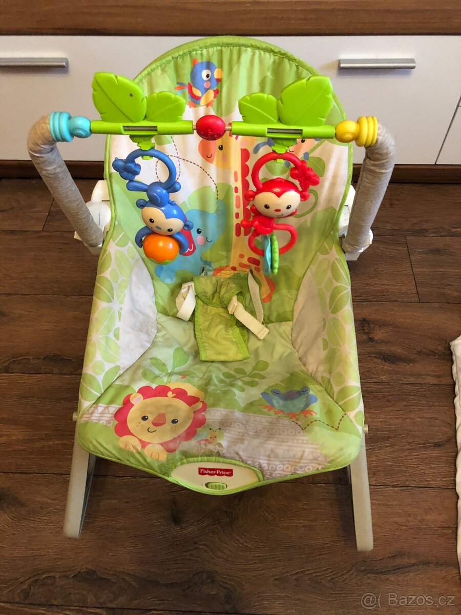 Houpátko- lehátko Fisher Price