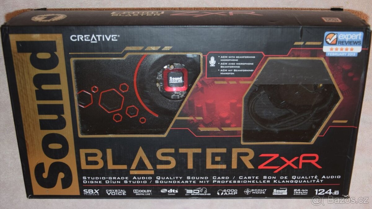 Creative Sound Blaster ZXR PCI-Express zvuková karta 5.1
