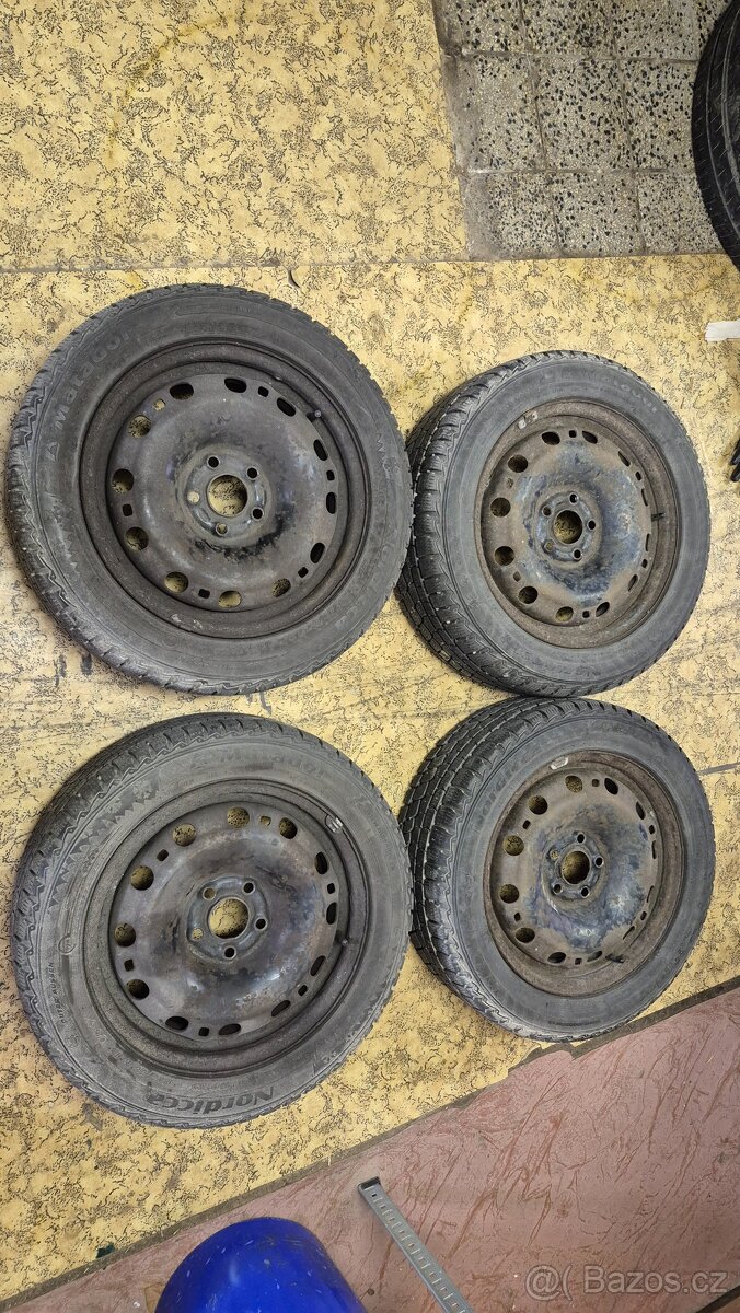 Plechové disky R15 Škoda fabia 2