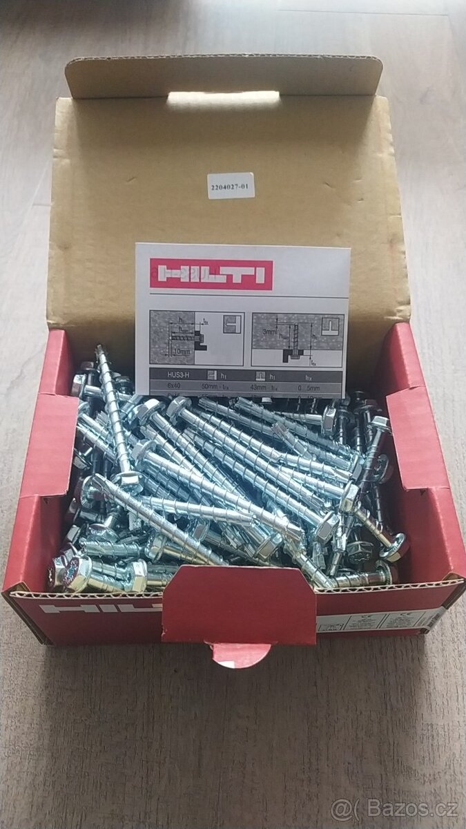 Upevňovací šroub Hilti HUS3-H 6x80/25/45 #416737