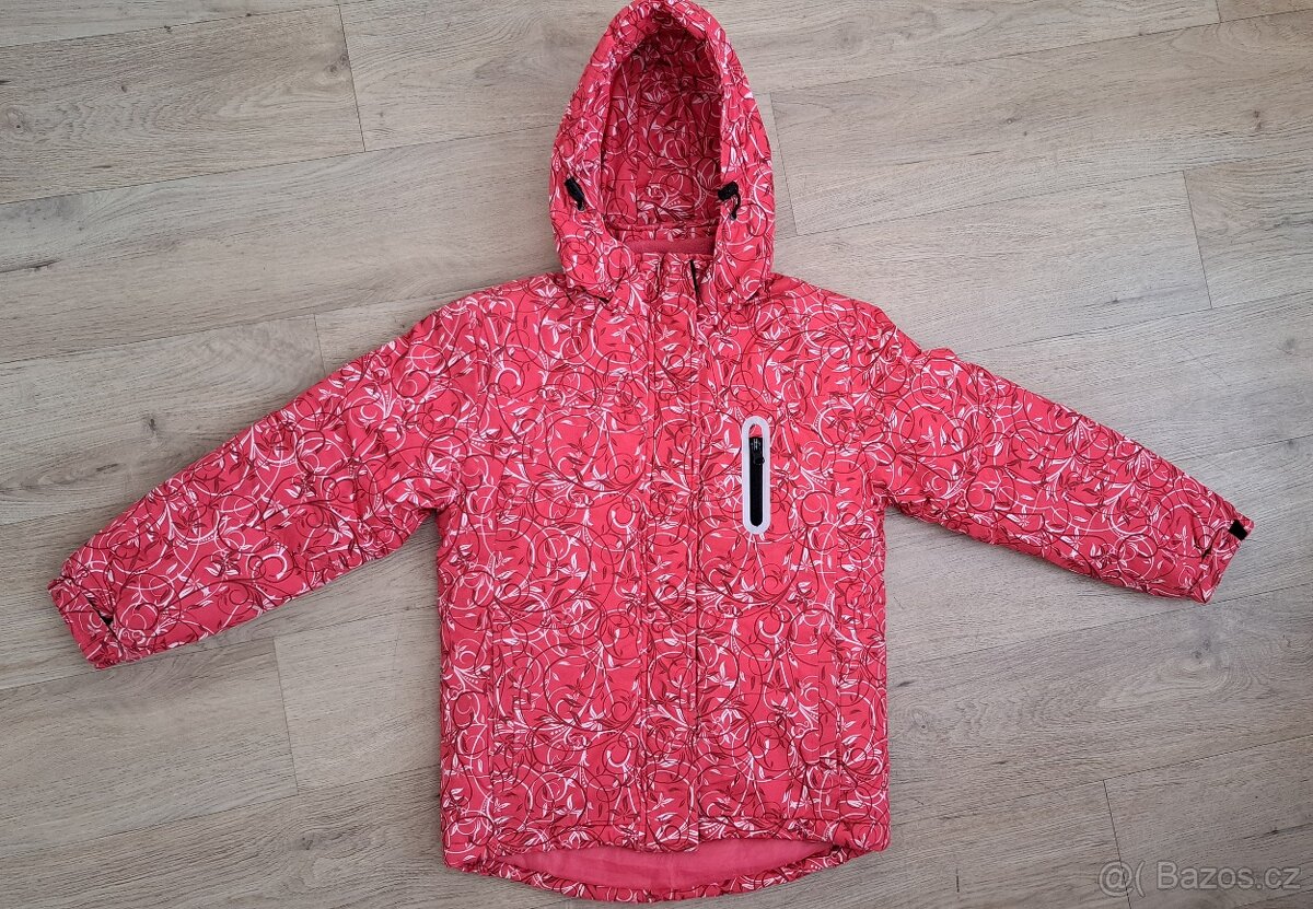 Dívčí zimní bunda vel. 140/146