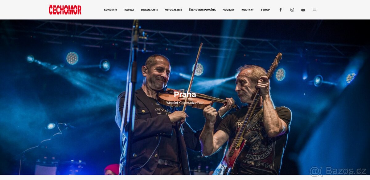 Čechomor Vánoční Koop. tour 30.11.2025 Hybernia vstupenka