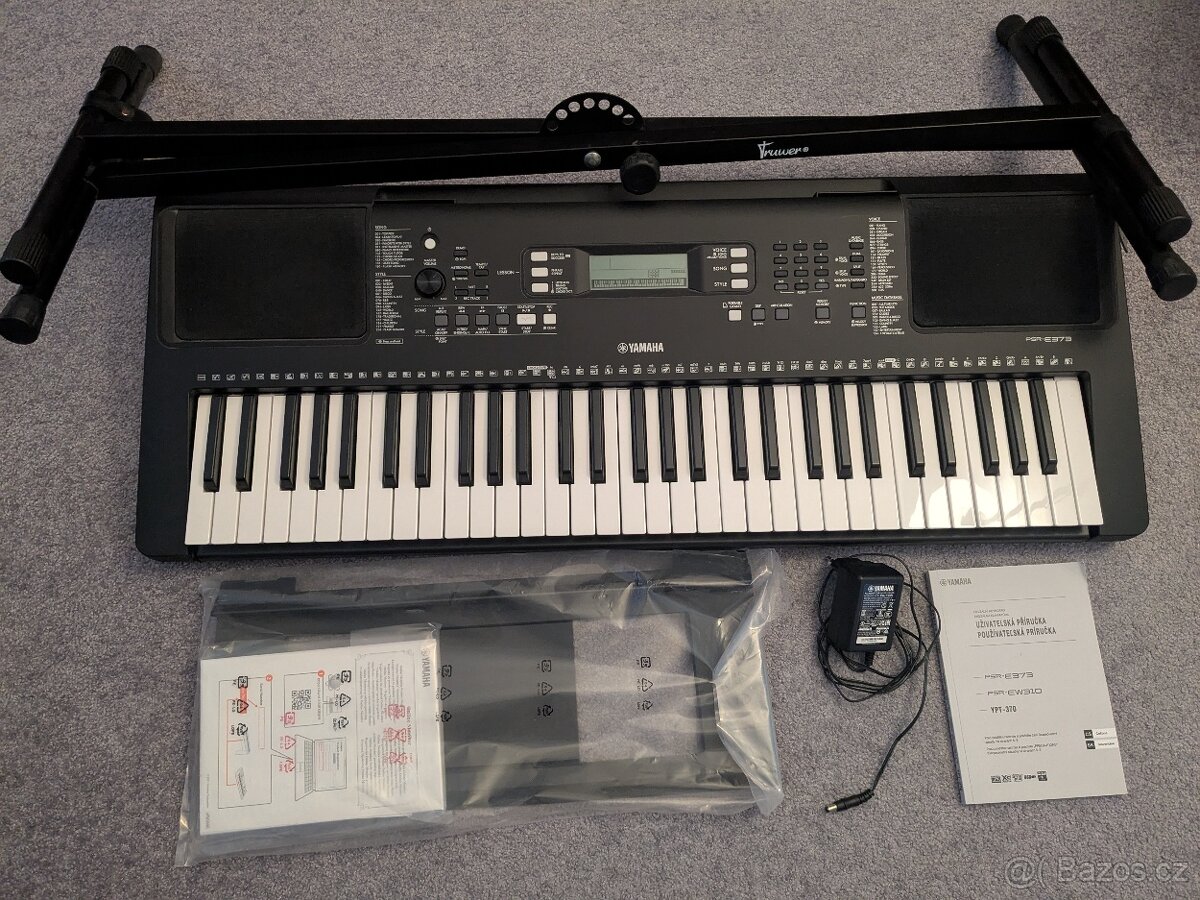 Klávesy Yamaha PSR - E373 + stojan