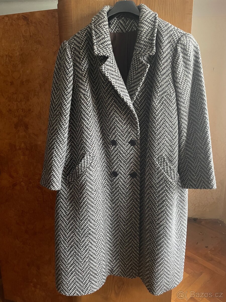 Dámský zimní kabát v 54