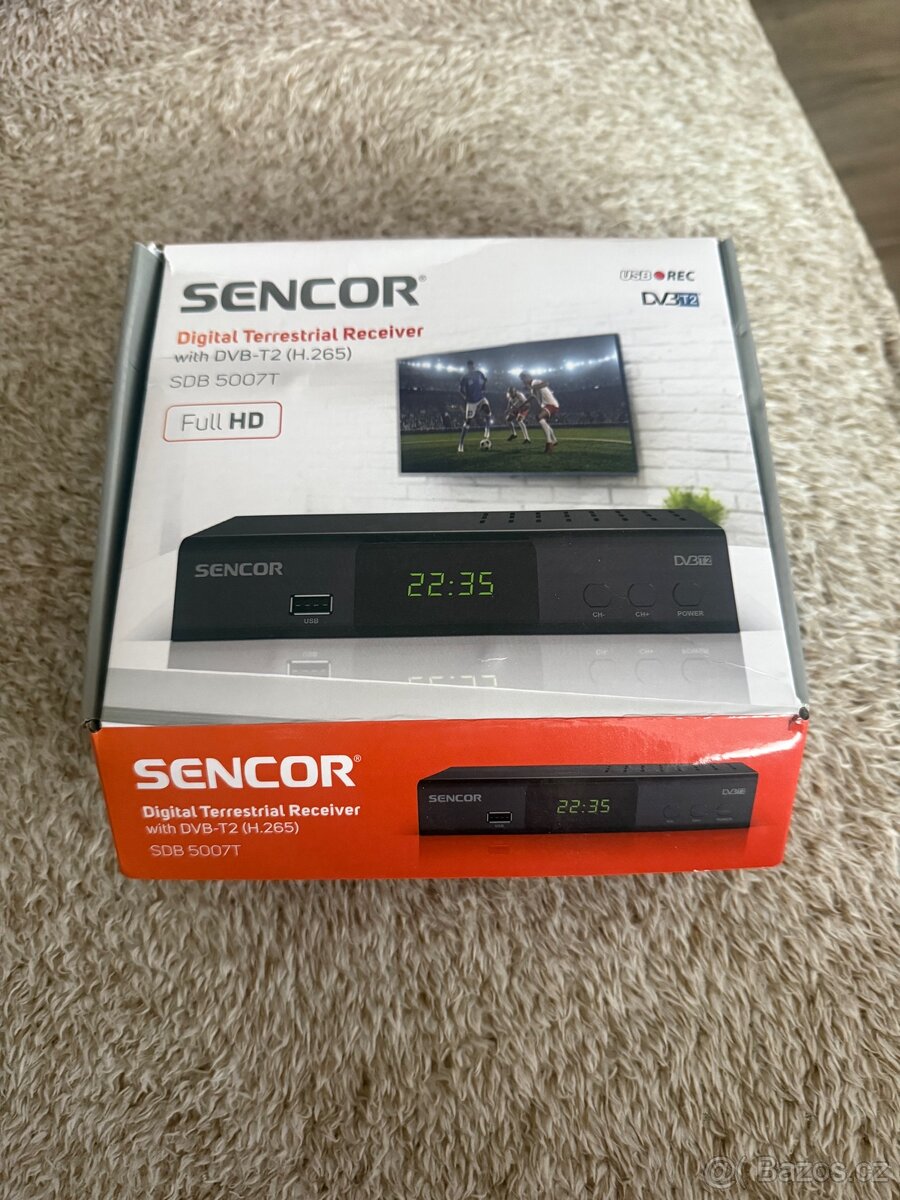 Set-top box Sencor SDB 5007T černý