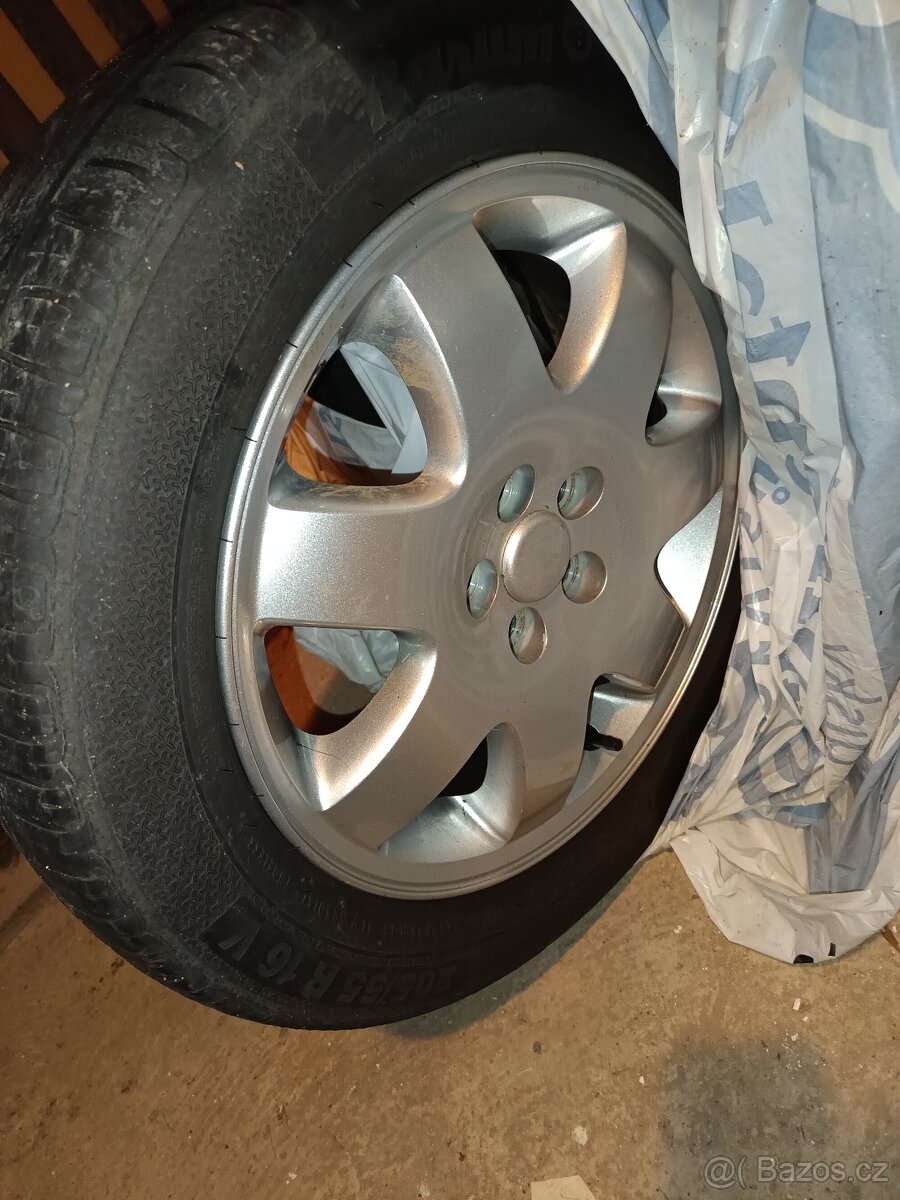 Hliníková kola SADA 5x100/ 16" PT cruiser