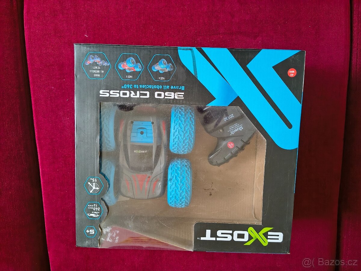 auto na dálkové ovládání (modré)