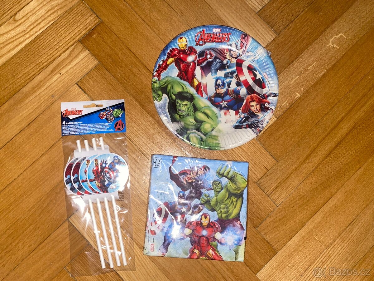 Narozeninova dekorace - avengers
