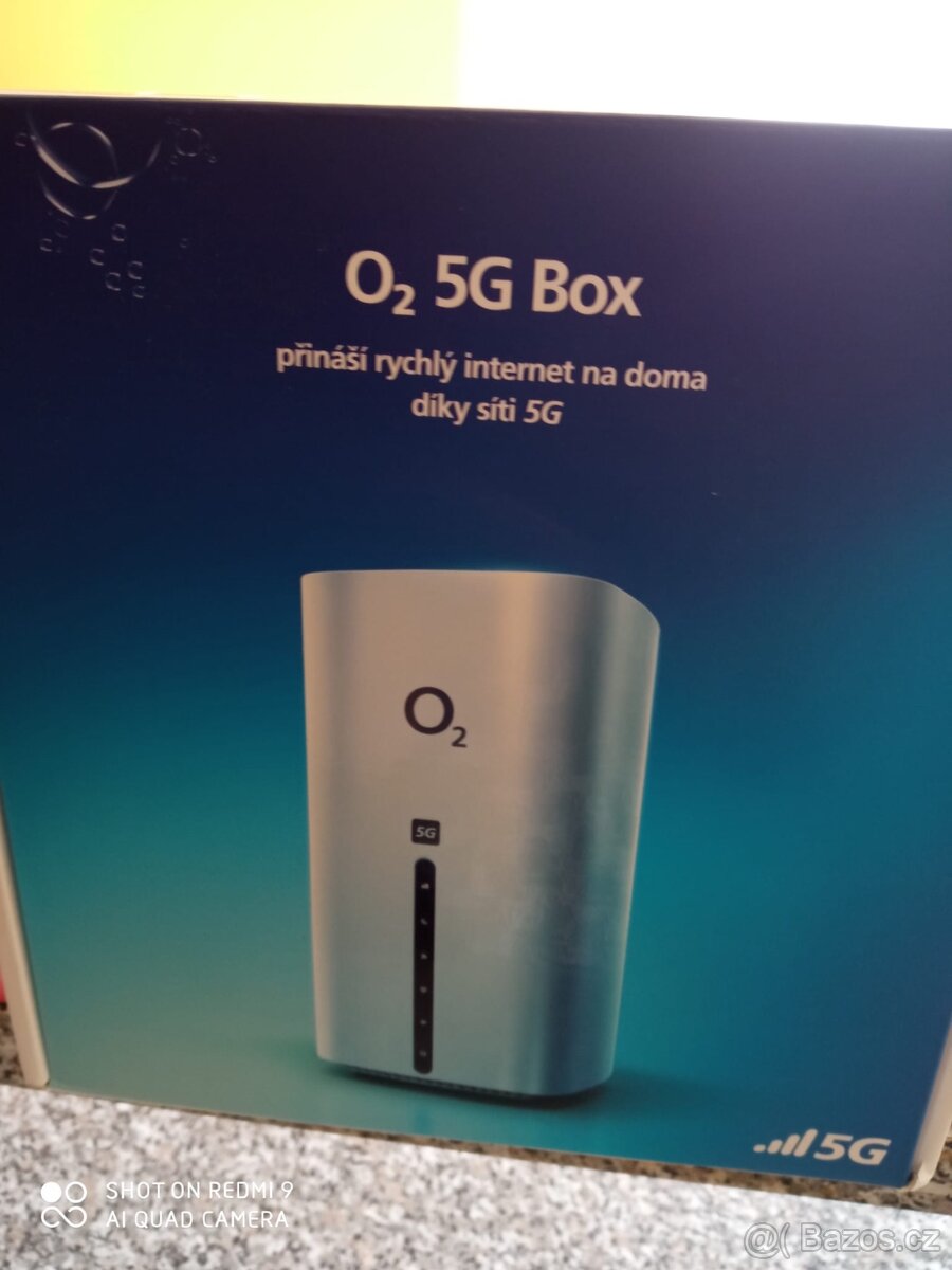 O2 5G BOX - bílá barva