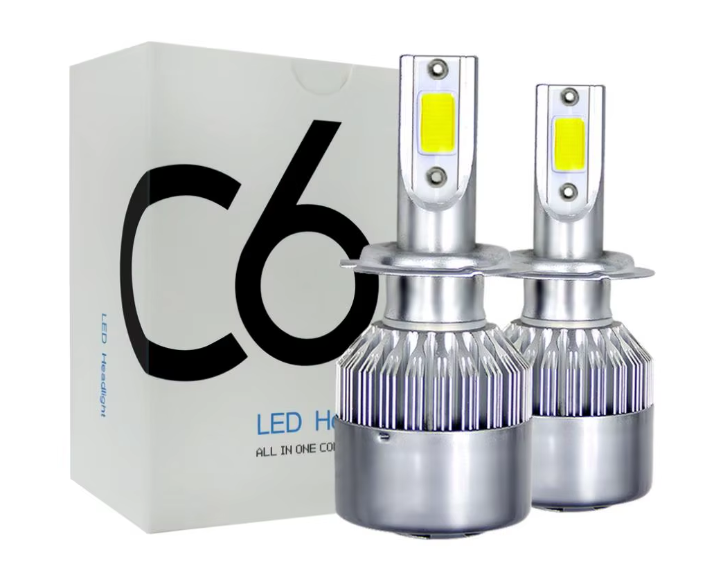 Prodám 2 ks autožárovek Led H7 C6 do světlometů