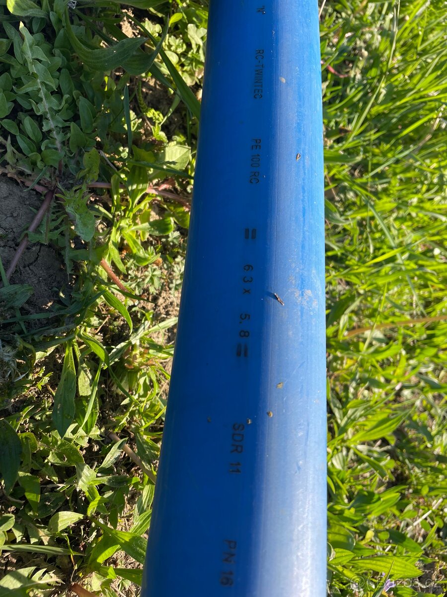Vodovodní potrubí twintec 63x5,8