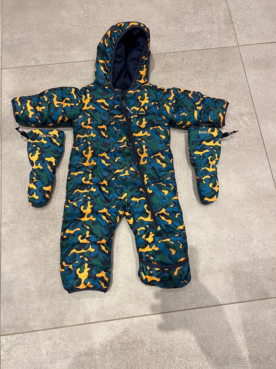 Dětská kombinéza Burton 12M s rukavicemi