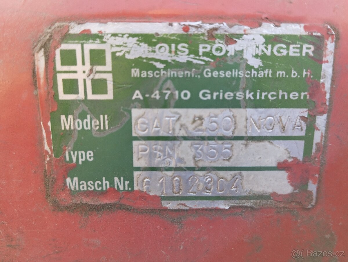 Sekačka Pöttinger Nova
