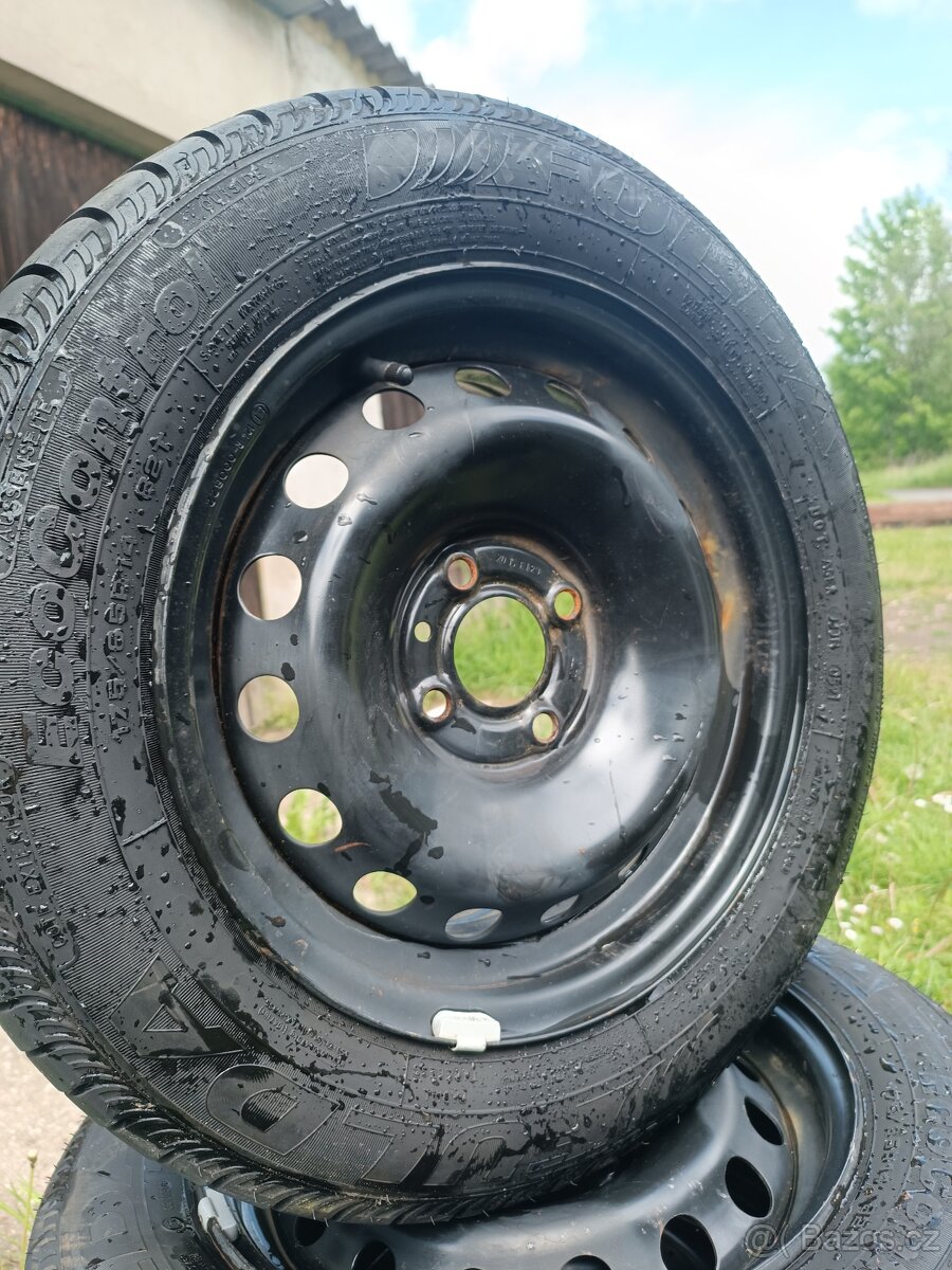 Letní pneu 175/65/R14 disky Renault Clio