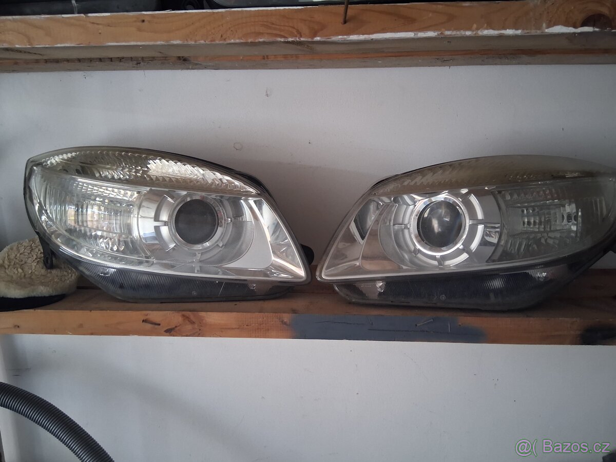 Přední světla Škoda Fabie 2