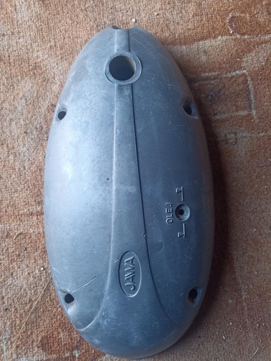 Víko motoru Jawa 250 / 559 / 353,strana spojky,zapalování