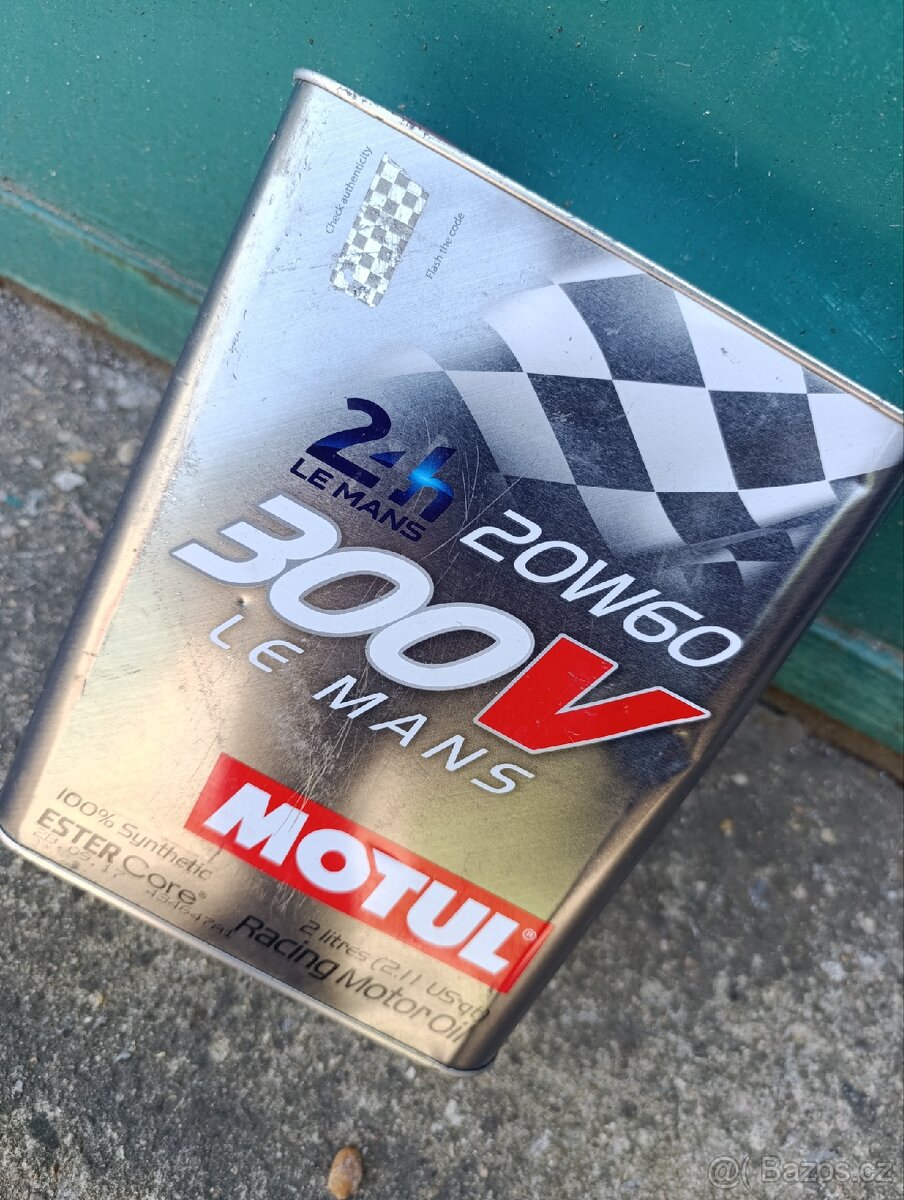 Prodám závodní olej Motul 20w 60 2L