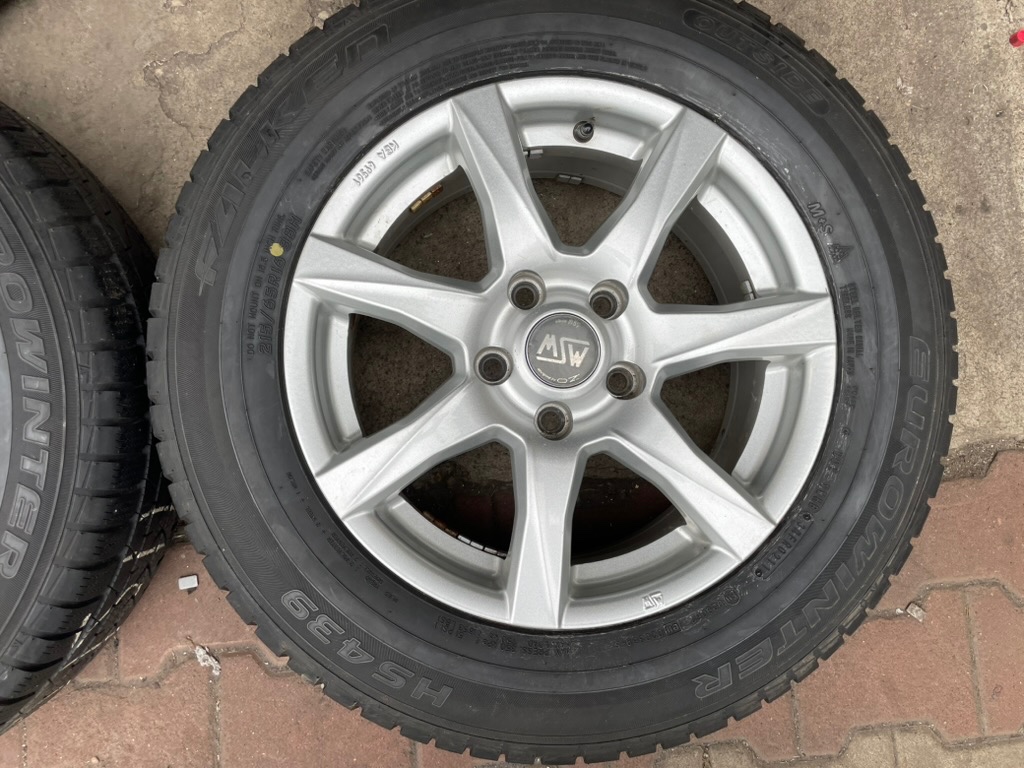 hliníková sada kol MSW pro DACIA DUSTER