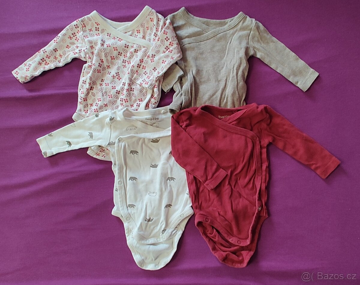 Zavinovací body, 50-56 (0-2 měsíce)