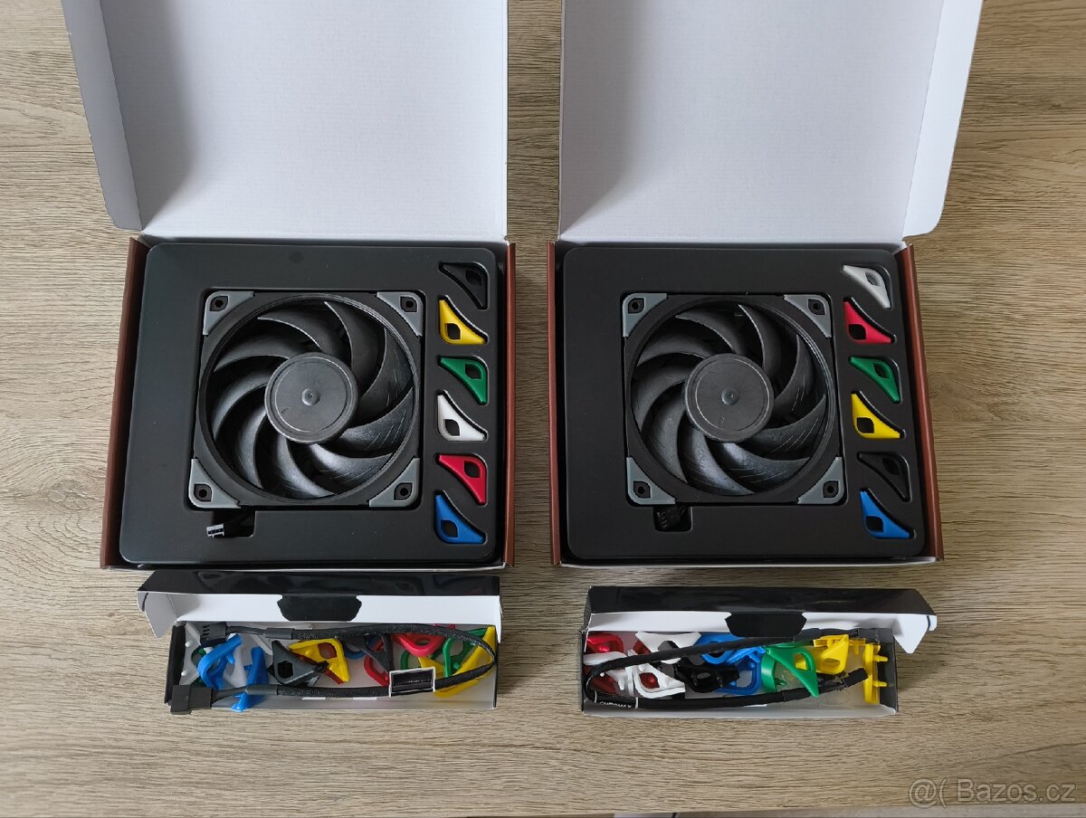 2 ventilátory Noctua NF-A12x25 Chromax.black.swap