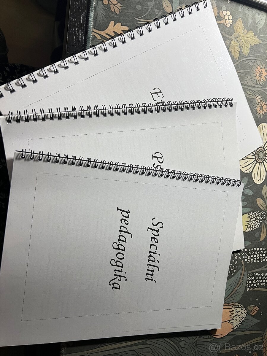 Speciální pedagogika - státnicové otázky + kniha (etopedie)