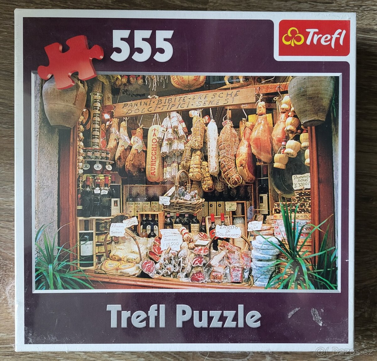 Puzzle Trefl 555 – Italské delikatesy / nerozbalené