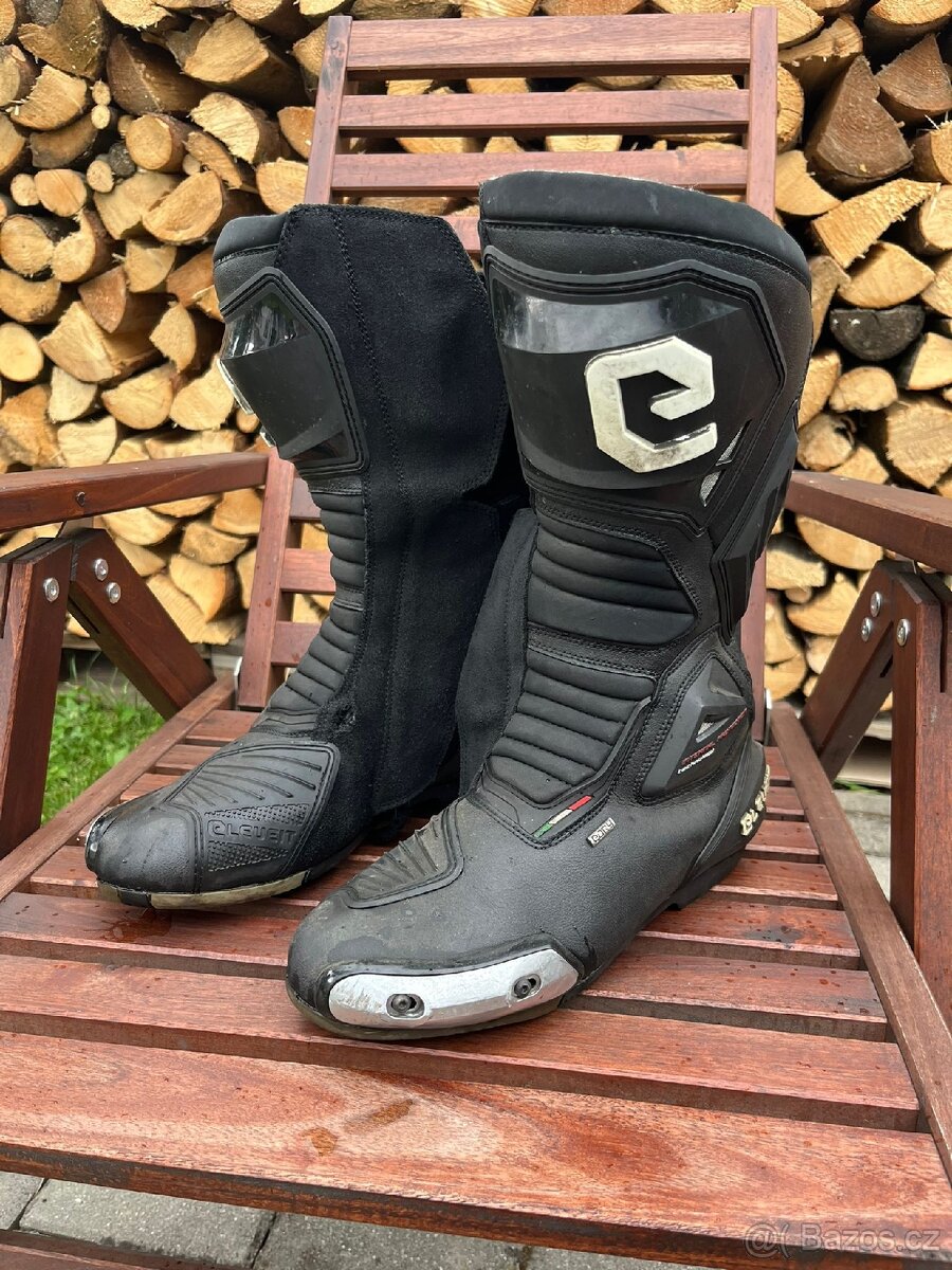 Boty na motorku Eleveit SP-01 WP černé vel. 43