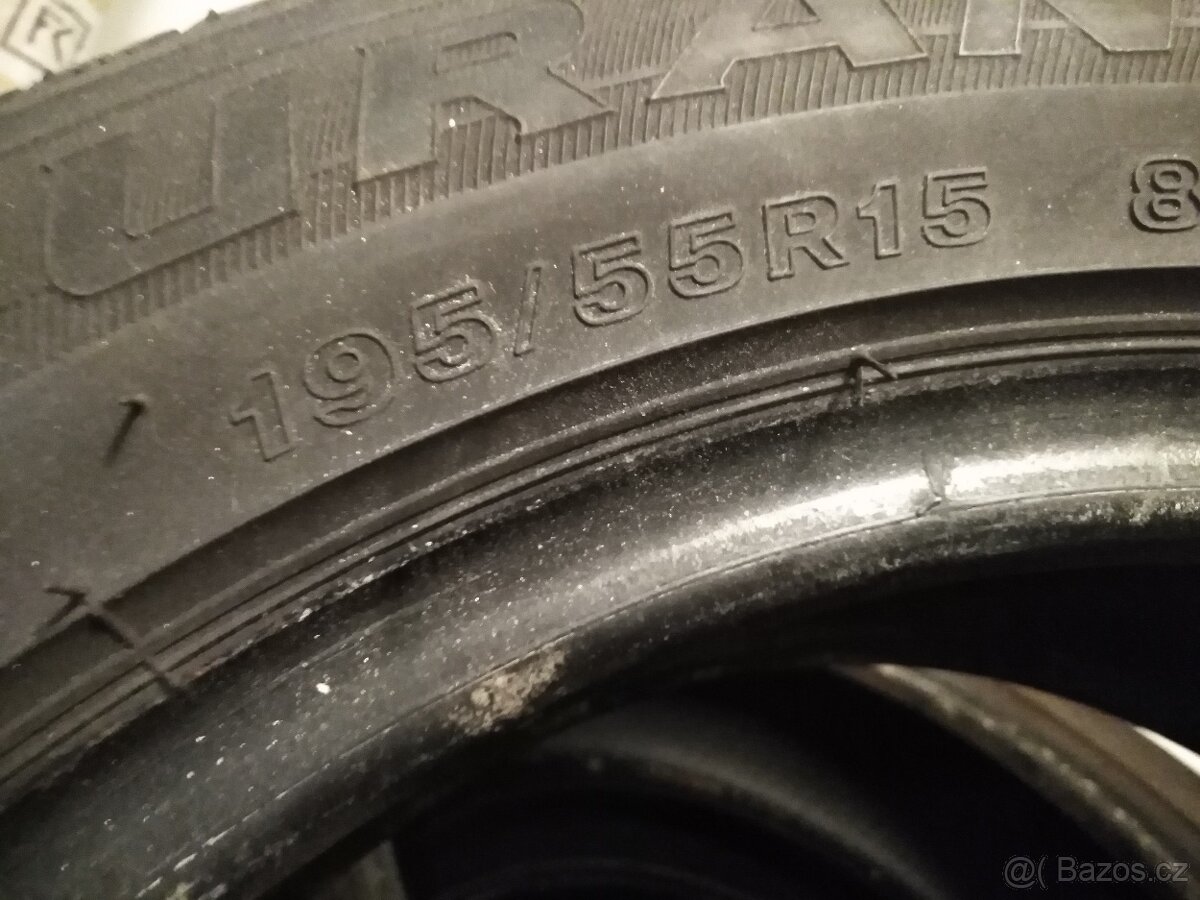 Prodám pneu letní. 195x55x15