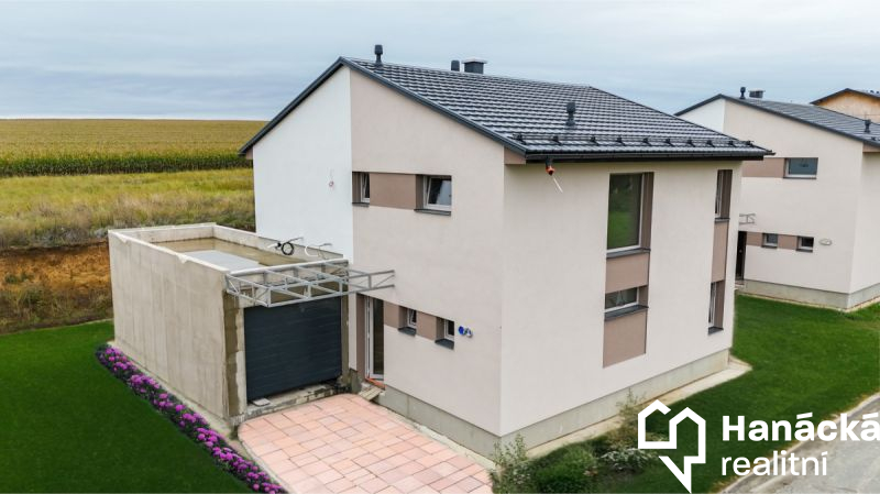 Prodej novostaveb rodinných domů 5+kk u Přerova