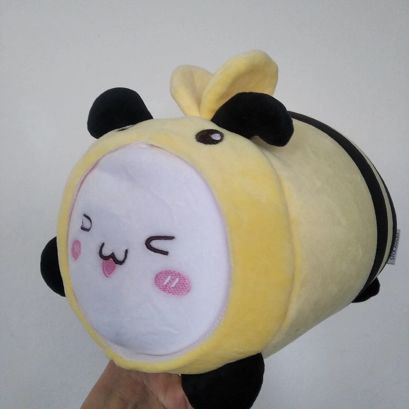 Plyšák - polštářek - včelka