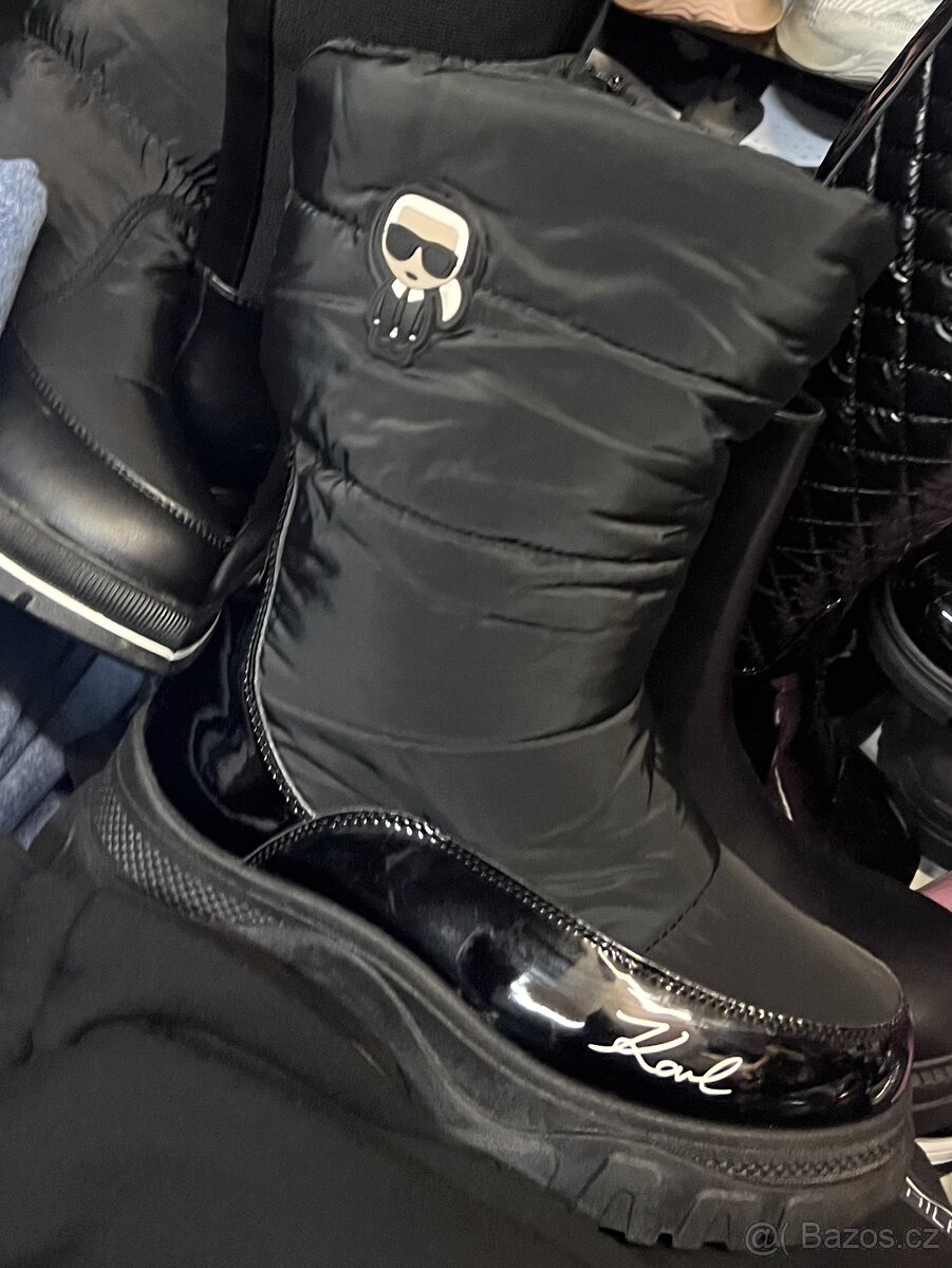 karl lagerfeld zimní obuv 2