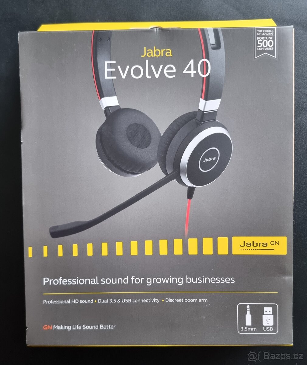 Headset Jabra Evolve 40