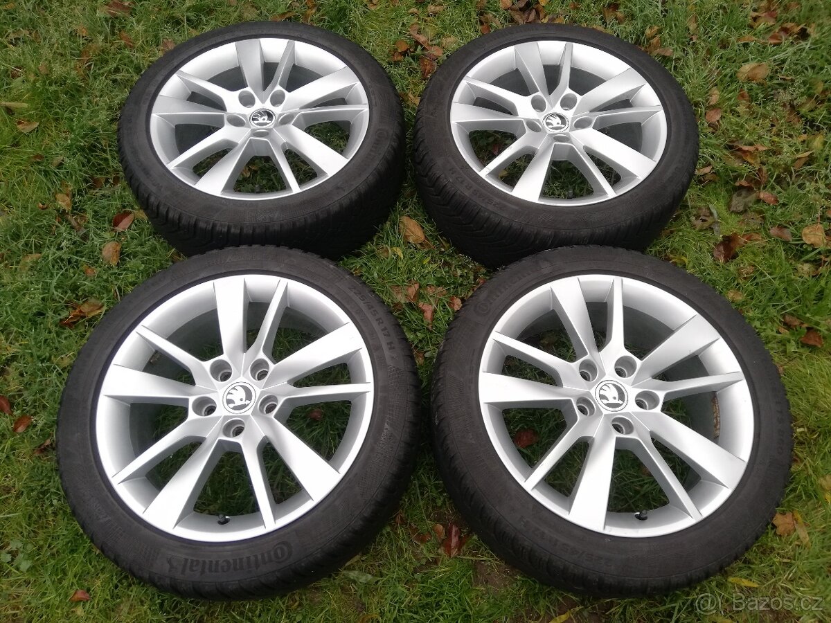 alu Škoda Octavia III zimní Continental 225/45/17