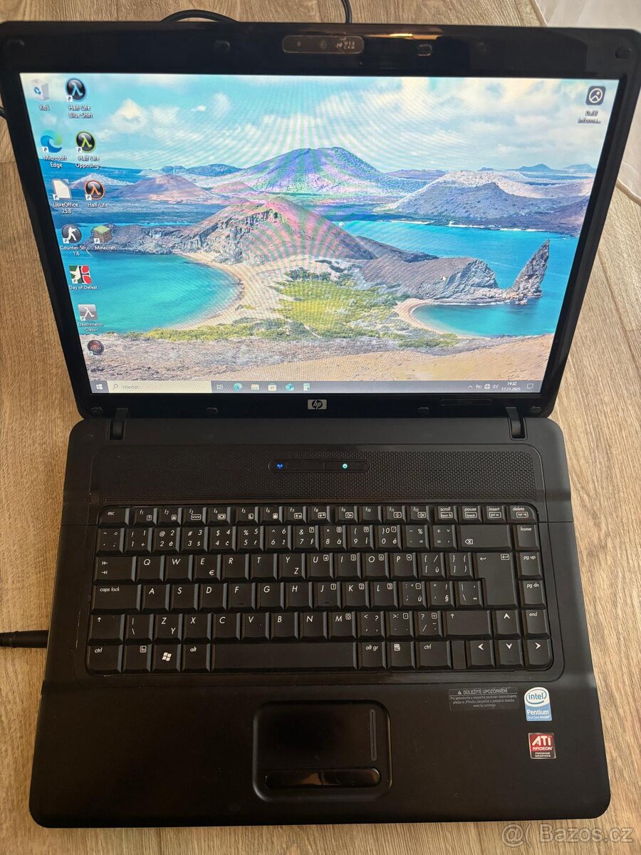 Funkční notebook HP s grafikou ATI Radeon