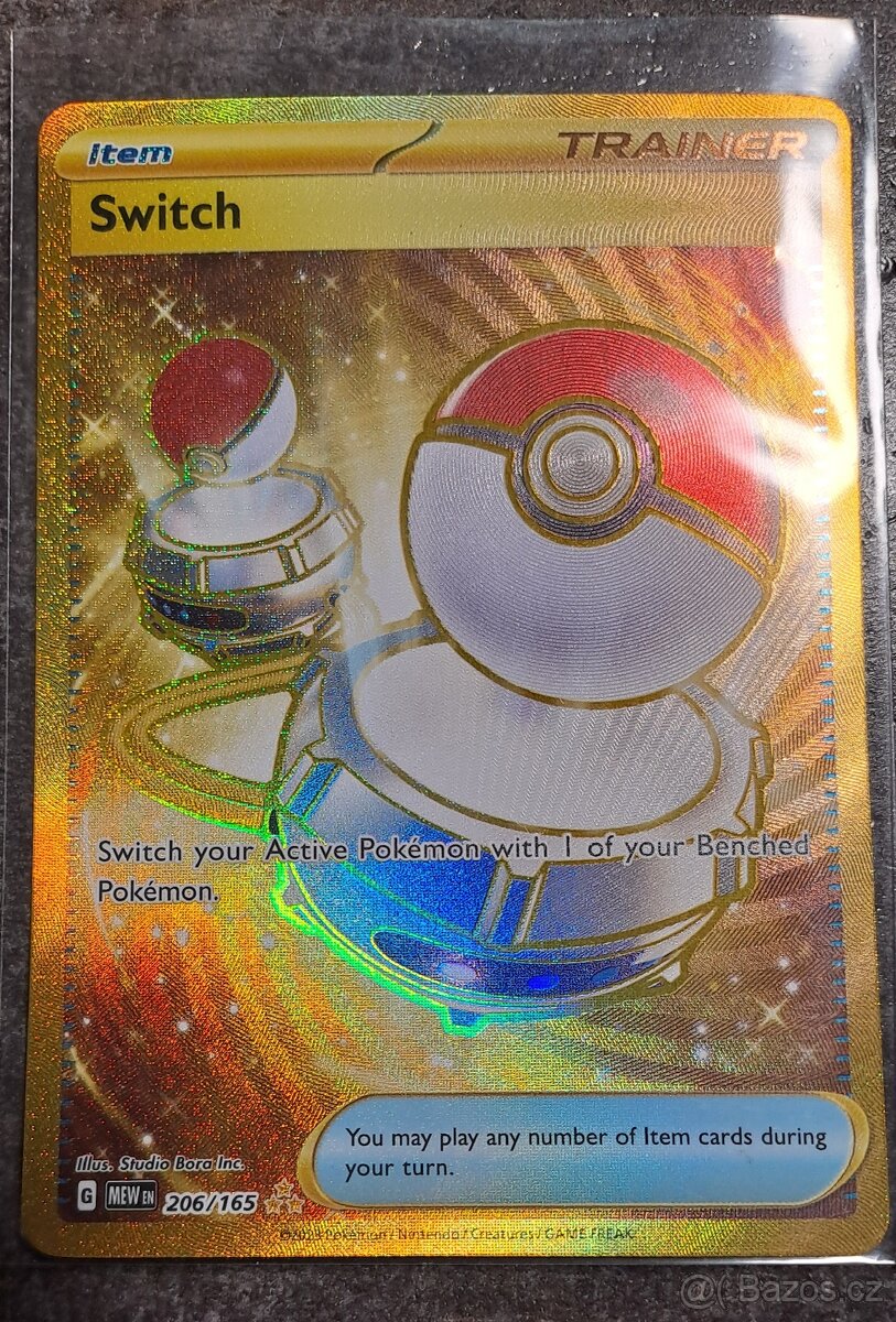 Pokemon TCG Switch MEW 206