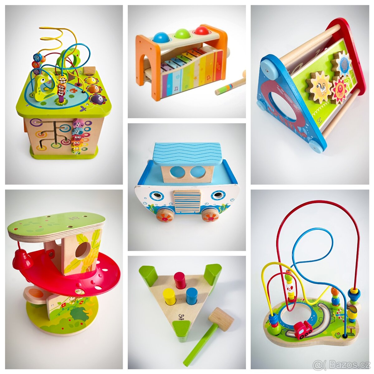 Sada dřevěných hraček Hape