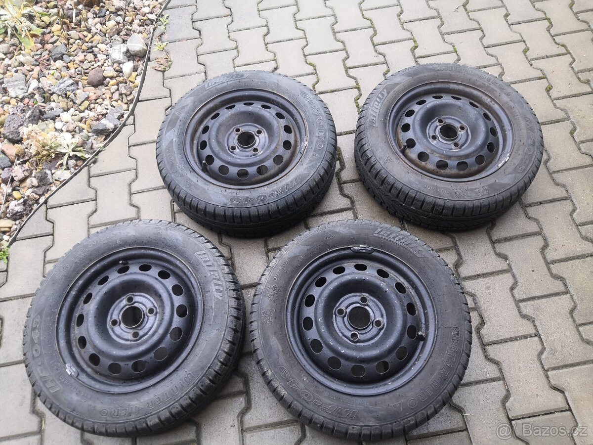 4 disky (s pneu), cena za vše