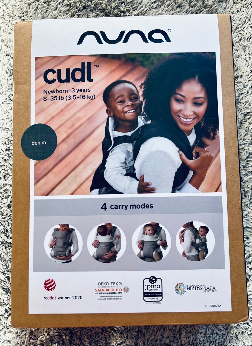 Nuna Cudl nosítko - výborný stav