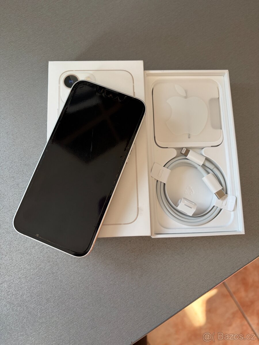 I phone 13 mini 128 gb bílý