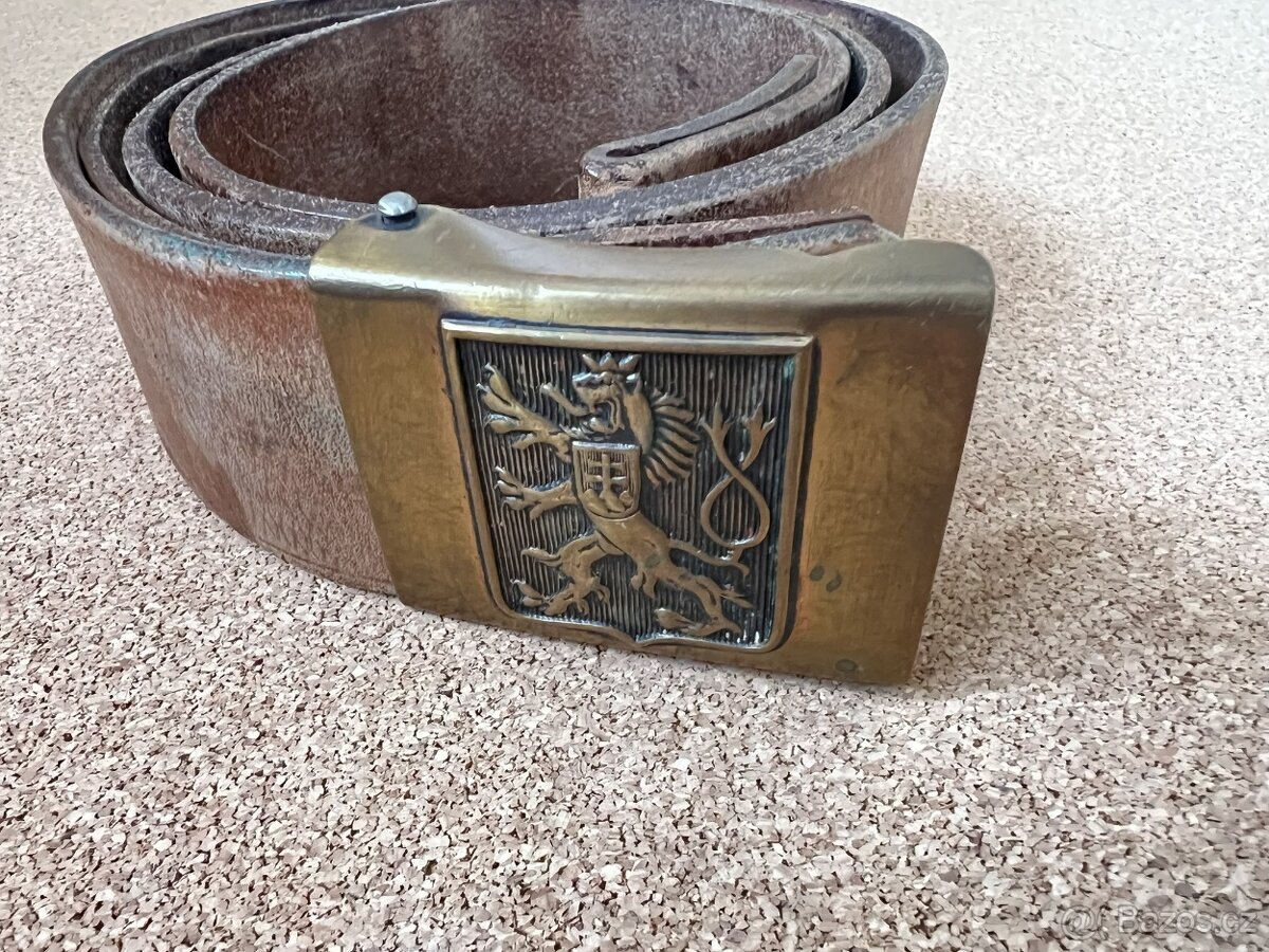 Opasek ČS armáda - československý lev č.2