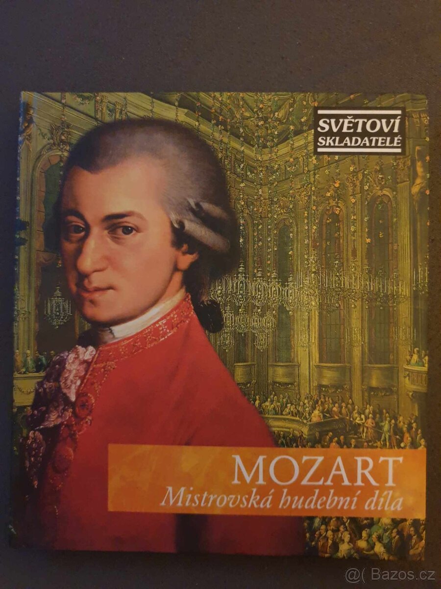 Mozart Mistrovská hudební díla - CD kniha