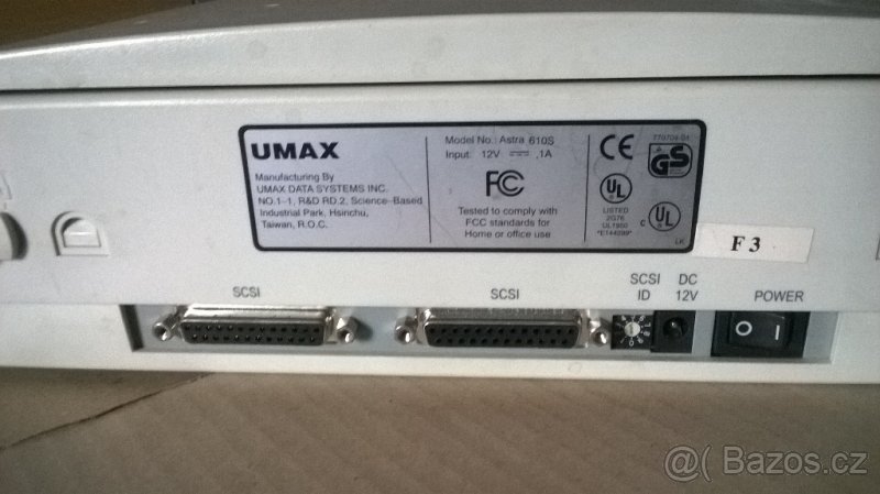 Nepoužívaný scaner UMAX