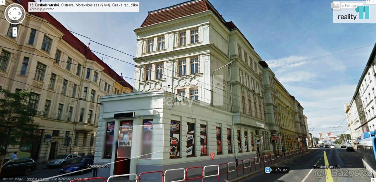 pronájem kanceláří 196 m2 ul. Českobratrská v centru Ostravy