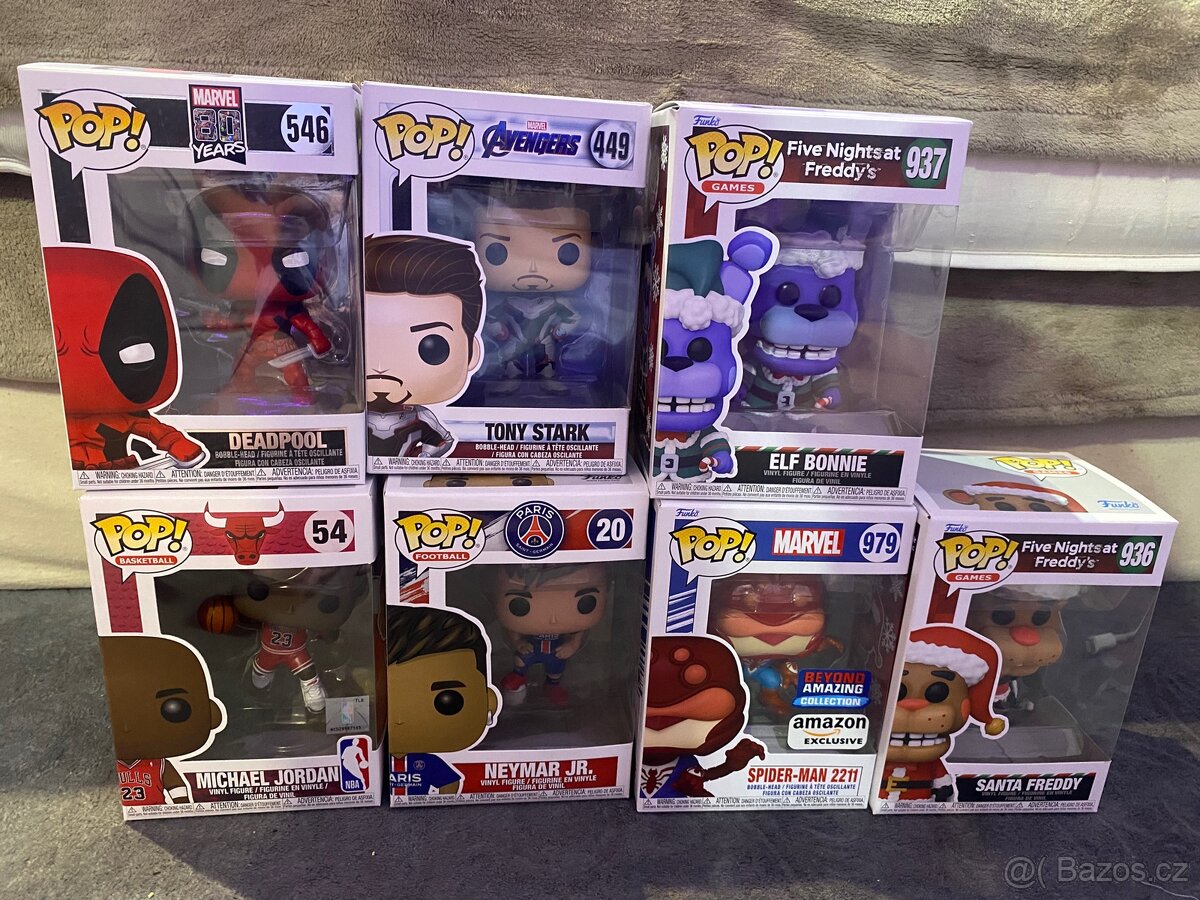 Pop funko figurky set