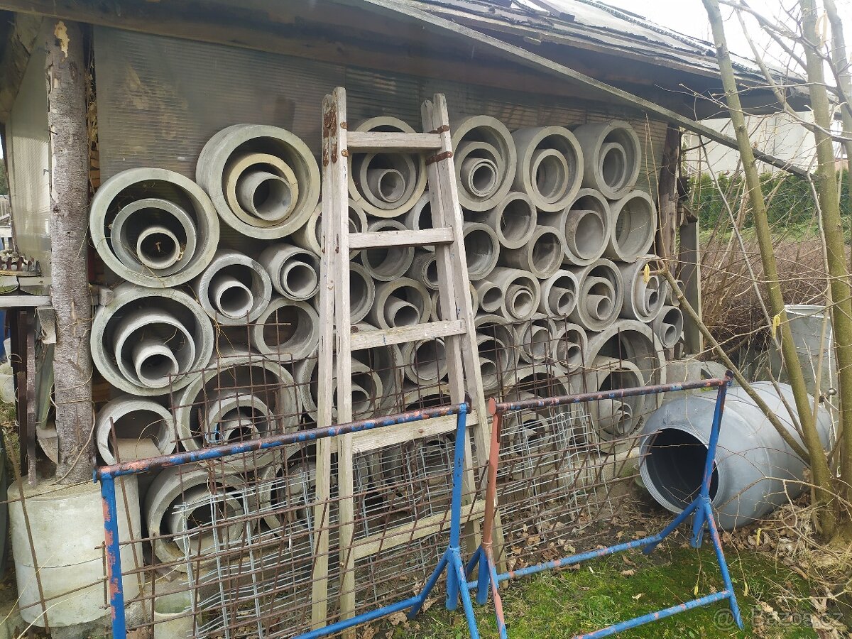 Betonové skruže - různých průměrů