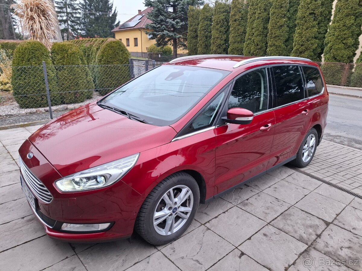 Ford Galaxy, ACC, Webasto, Masáže 7/2016, 125t Km