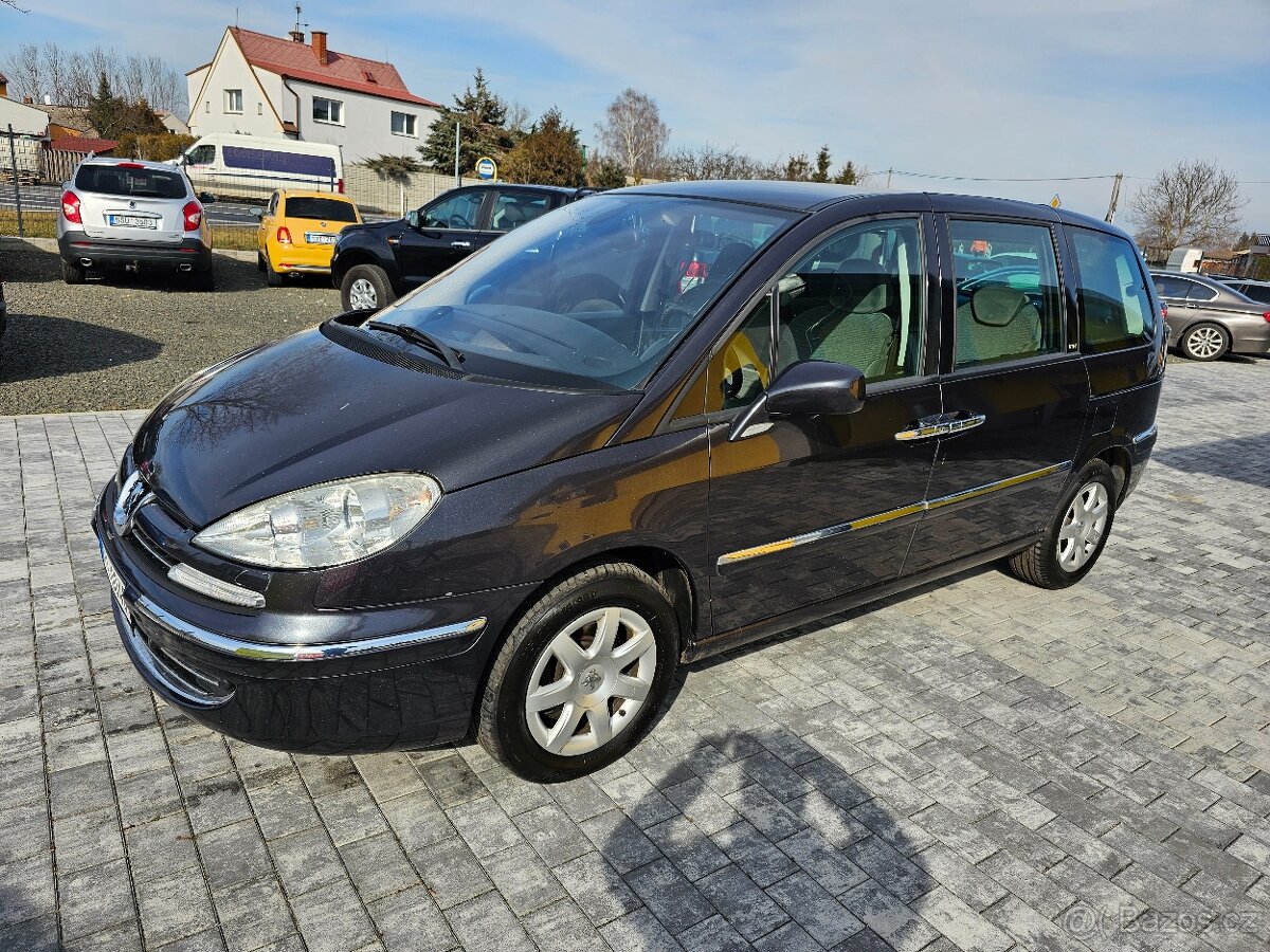 Peugeot 807, 2.2 HDI, SPANÍ, 7 MÍST
