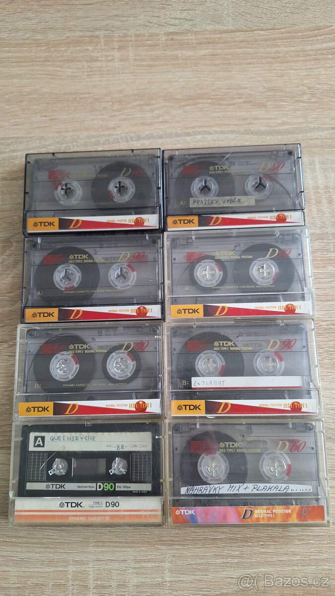Audiokazety TDK D