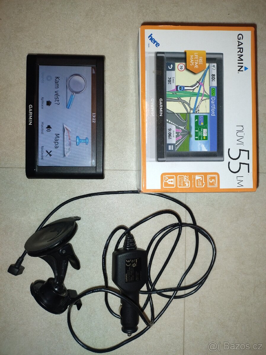 Navigace do auta Garmin Nuvi 55 LM